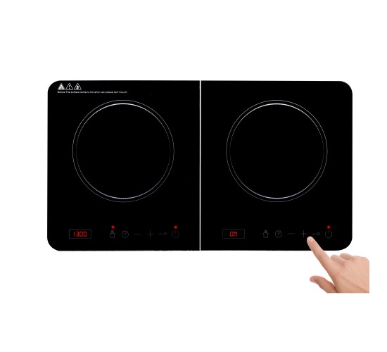 Επαγωγική Εστία Διπλή 3500W ALPINA