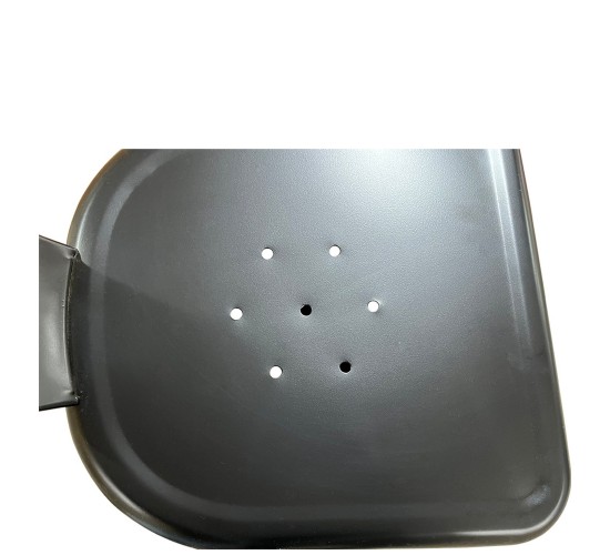 Καρέκλα ArteLibre Βιομηχανικού Τύπου Vintage TOLIKO Μαύρο Ματ Μέταλλο 44x49x84cm