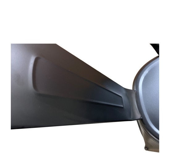 Καρέκλα ArteLibre Βιομηχανικού Τύπου Vintage TOLIKO Μαύρο Ματ Μέταλλο 44x49x84cm