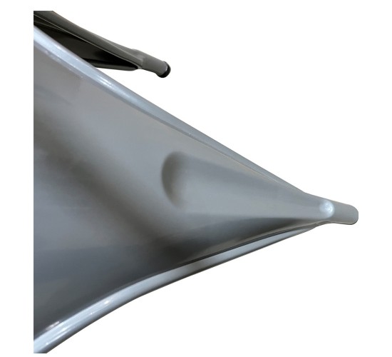 Καρέκλα ArteLibre Βιομηχανικού Τύπου Vintage TOLIKO Γκρι Μέταλλο 44x49x84cm