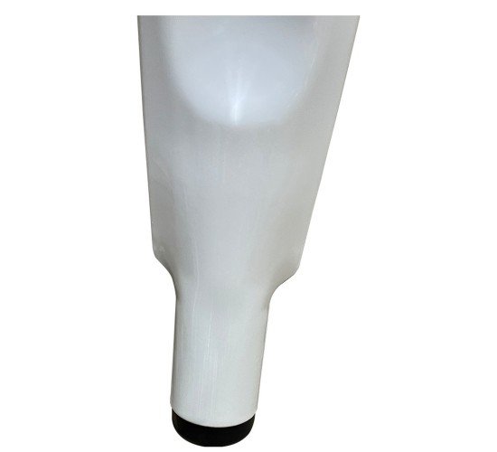 Σκαμπό Bar ArteLibre Βιομηχανικού Τύπου Vintage SILANO Λευκό Μέταλλο 42x42x76cm