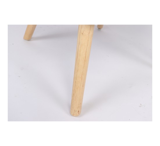Πολυθρόνα ArteLibre BRIAR Μπορντό/Γκρι Patchwork Ύφασμα/Ξύλο 73x69x96cm