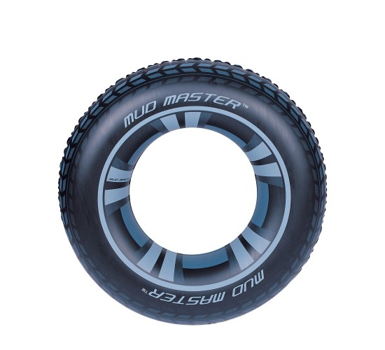 Σωσίβιο Μαύρο/Γκρι Φ91cm BESTWAY MUD MASTER