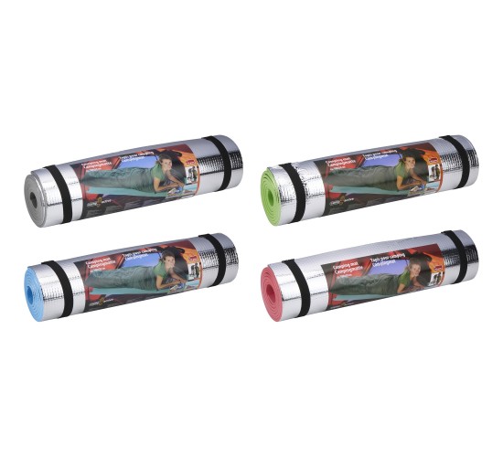 Στρώμα Camping Αλουμινίου Πολύχρωμο 180x50cm Σε 4 Χρώματα CAMP ACTIVE