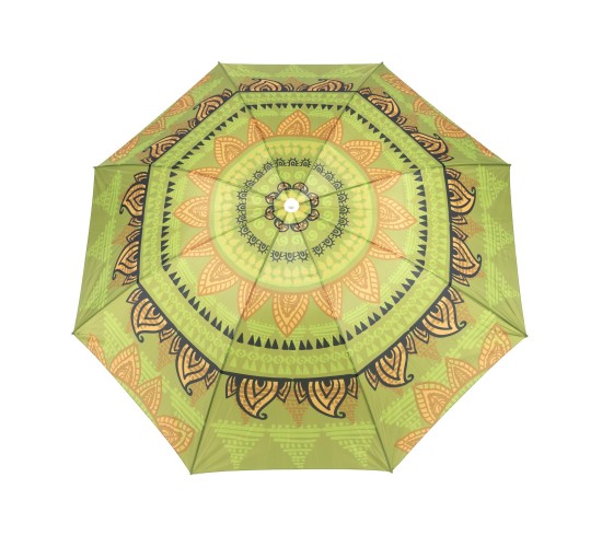 Ομπρέλα Παραλίας Mandala Πολύχρωμο Φ1.9m Σε 4 Σχέδια