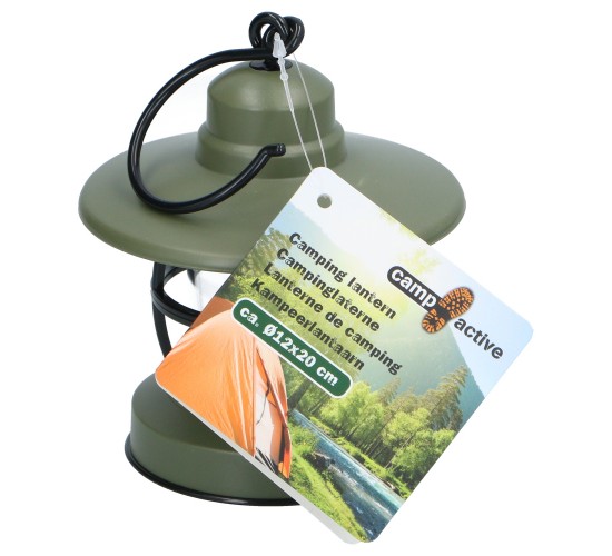 Φανάρι Camping Μίνι Πράσινο 12x20cm CAMP ACTIVE Φανάρι Camping Μίνι Πράσινο 12x20cm CAMP ACTIVE