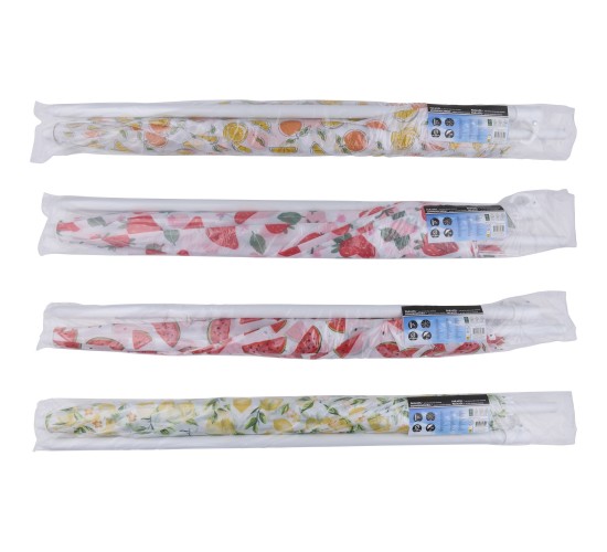 Ομπρέλα Παραλίας Πολύχρωμο Φ1.8x2m Σε 4 Σχέδια