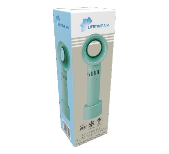 Φορητός Ανεμιστήρας Χωρίς Έλικες USB Πράσινο LIFETIME AIR Φορητός Ανεμιστήρας Χωρίς Έλικες USB Πράσινο LIFETIME AIR