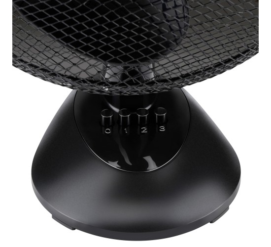 Επιτραπέζιος Ανεμιστήρας Μαύρο 230V 30cm 35W LIFETIME AIR
