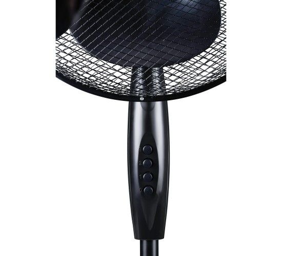 Ορθοστάτης Ανεμιστήρας Μαύρο 230V 40cm 102-125cm 45W LIFETIME AIR