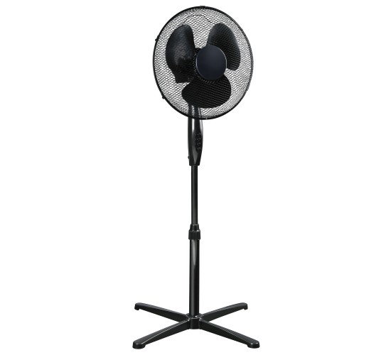 Ορθοστάτης Ανεμιστήρας Μαύρο 230V 40cm 102-125cm 45W LIFETIME AIR