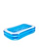 Οικογενειακή Πισίνα Δύο Δακτυλίων Μπλε/Λευκό PVC 207x132x46cm