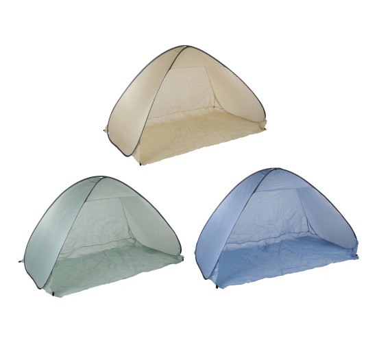 Καταφύγιο Παραλίας Πολύχρωμο 200x110x120cm Σε 3 Χρώματα