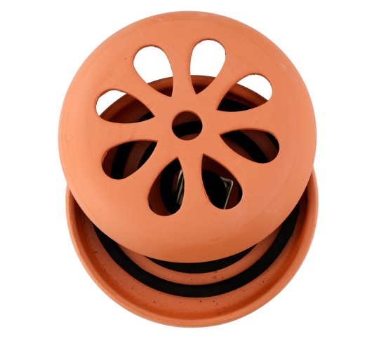 Σετ Σπείρες Citronella Σε Δοχείο Τερακότα 7Τμχ ARTI CASA