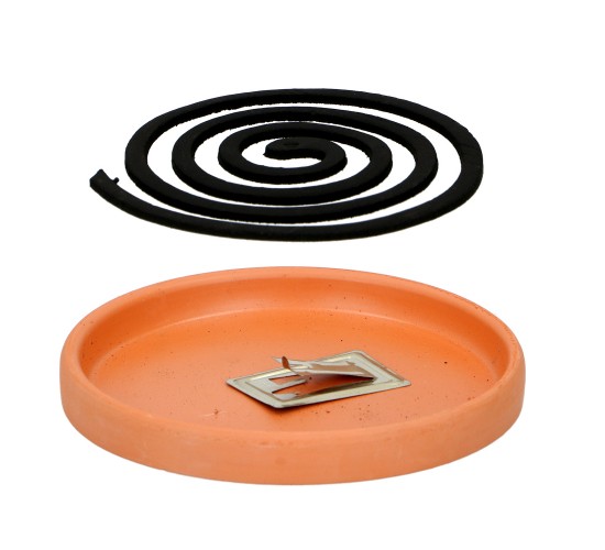 Σετ Σπείρες Citronella Σε Δοχείο Τερακότα 7Τμχ ARTI CASA