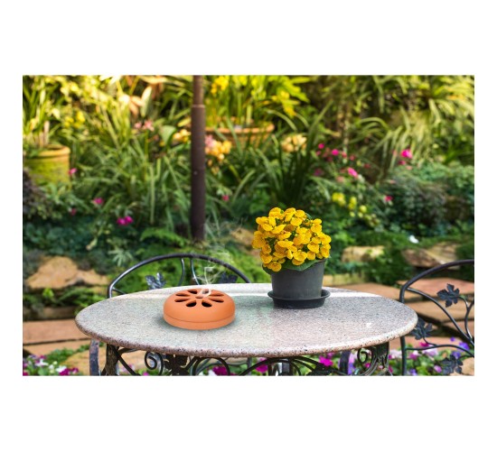 Σετ Σπείρες Citronella Σε Δοχείο Τερακότα 7Τμχ ARTI CASA