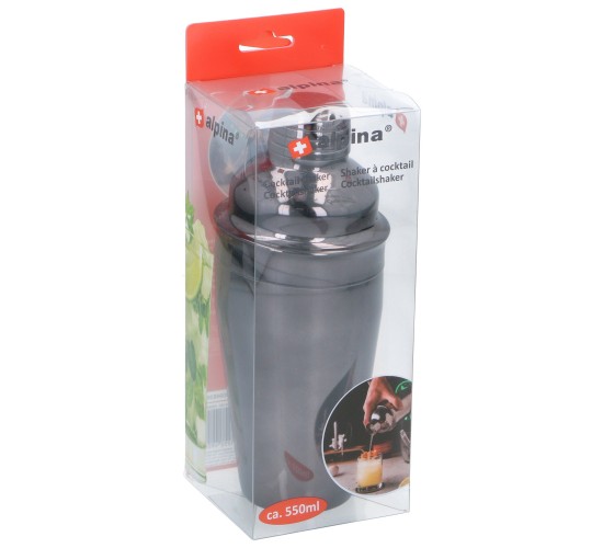 Shaker Για Κοκτέιλ 550ml Σε 4 Χρώματα ALPINA