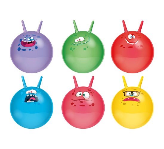 Μπάλα Αναπήδησης Skippy Φ45cm Σε 6 Σχέδια