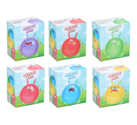 Μπάλα Αναπήδησης Skippy Φ45cm Σε 6 Σχέδια