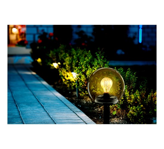 Φανάρι Κήπου LED Μπάλα 2 Σε 1 IP44 Φ18x33cm GRUNDIG Φανάρι Κήπου LED Μπάλα 2 Σε 1 IP44 Φ18x33cm GRUNDIG