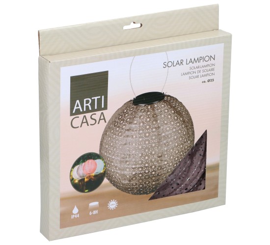 Φανάρι Κήπου Στρογγυλό IP44 Φ25cm Σε 4 Χρώματα ARTI CASA Φανάρι Κήπου Στρογγυλό IP44 Φ25cm Σε 4 Χρώματα ARTI CASA