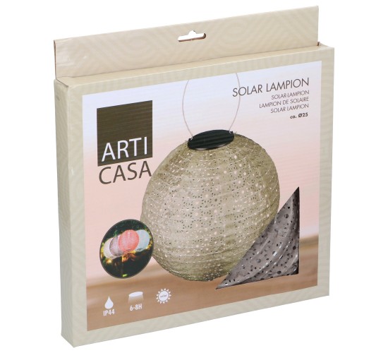 Φανάρι Κήπου Στρογγυλό IP44 Φ25cm Σε 4 Χρώματα ARTI CASA Φανάρι Κήπου Στρογγυλό IP44 Φ25cm Σε 4 Χρώματα ARTI CASA