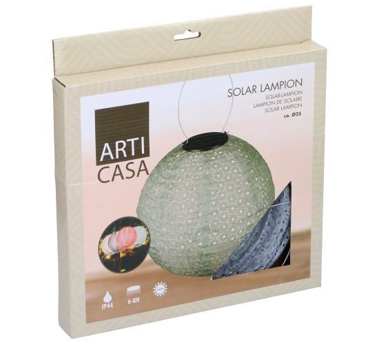 Φανάρι Κήπου Στρογγυλό IP44 Φ25cm Σε 4 Χρώματα ARTI CASA Φανάρι Κήπου Στρογγυλό IP44 Φ25cm Σε 4 Χρώματα ARTI CASA