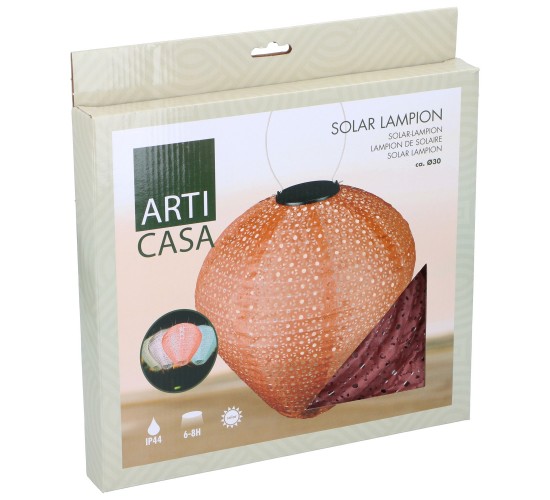 Φανάρι Κήπου Στρογγυλό IP44 Φ30cm Σε 4 Χρώματα ARTI CASA Φανάρι Κήπου Στρογγυλό IP44 Φ30cm Σε 4 Χρώματα ARTI CASA
