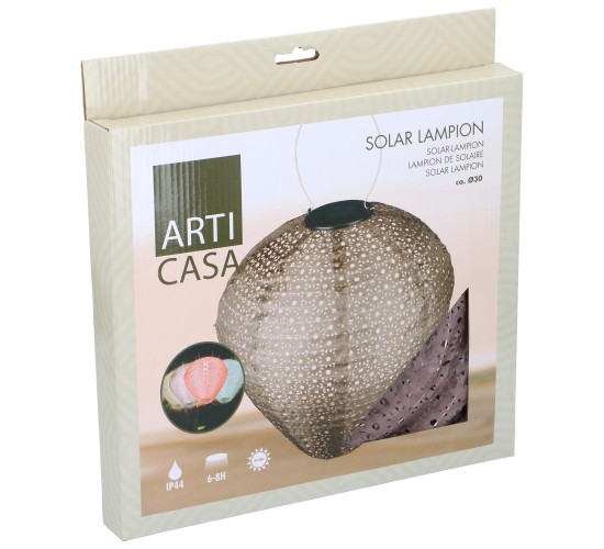 Φανάρι Κήπου Στρογγυλό IP44 Φ30cm Σε 4 Χρώματα ARTI CASA Φανάρι Κήπου Στρογγυλό IP44 Φ30cm Σε 4 Χρώματα ARTI CASA
