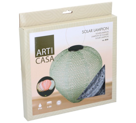 Φανάρι Κήπου Στρογγυλό IP44 Φ30cm Σε 4 Χρώματα ARTI CASA Φανάρι Κήπου Στρογγυλό IP44 Φ30cm Σε 4 Χρώματα ARTI CASA