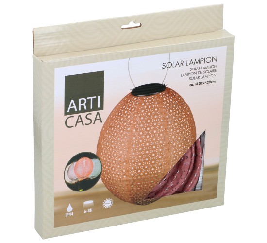 Φανάρι Κήπου Οβάλ IP44 Φ20x29cm Σε 4 Χρώματα ARTI CASA Φανάρι Κήπου Οβάλ IP44 Φ20x29cm Σε 4 Χρώματα ARTI CASA