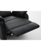 Πολυθρόνα Ανακλινόμενη ArteLibre RIGIL Με Λειτουργία Μασάζ Μαύρο PU 75x87x102cm