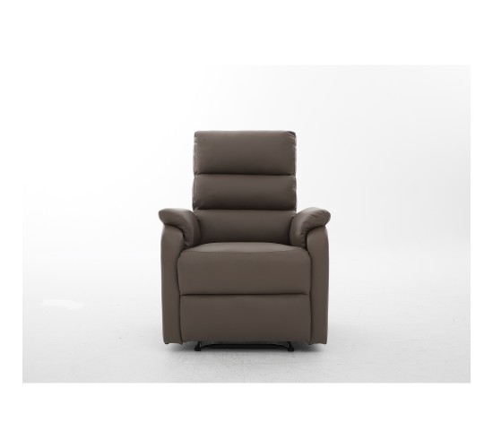 Πολυθρόνα Ανακλινόμενη ArteLibre RIGIL Με Λειτουργία Μασάζ Καφέ PU 75x87x102cm