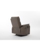 Πολυθρόνα Ανακλινόμενη ArteLibre RIGIL Με Λειτουργία Μασάζ Καφέ PU 75x87x102cm