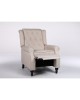 Πολυθρόνα Ανακλινόμενη ArteLibre ALNAIR Μπεζ Ύφασμα 78x85x104cm