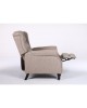 Πολυθρόνα Ανακλινόμενη ArteLibre ALNAIR Καφέ Ύφασμα 78x85x104cm