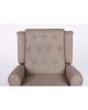 Πολυθρόνα Ανακλινόμενη ArteLibre ALNAIR Καφέ Ύφασμα 78x85x104cm