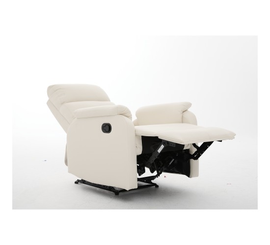 Πολυθρόνα Ανακλινόμενη ArteLibre TALITHA Μπεζ PU 79x97x101cm