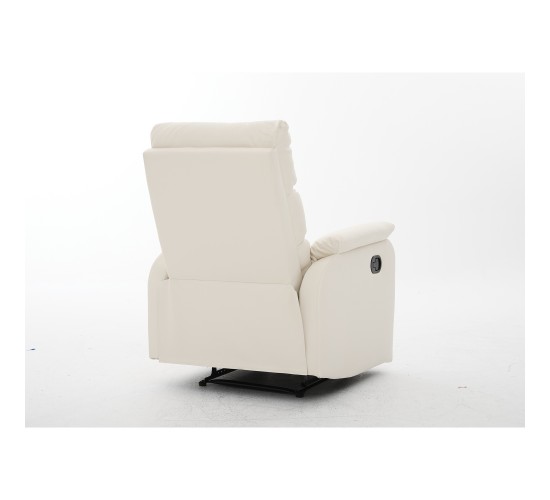 Πολυθρόνα Ανακλινόμενη ArteLibre TALITHA Μπεζ PU 79x97x101cm