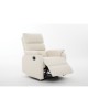 Πολυθρόνα Ανακλινόμενη ArteLibre TALITHA Μπεζ PU 79x97x101cm