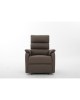 Πολυθρόνα Ανακλινόμενη ArteLibre TALITHA Καφέ PU 79x97x101cm