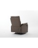 Πολυθρόνα Ανακλινόμενη ArteLibre TALITHA Καφέ PU 79x97x101cm