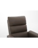Πολυθρόνα Ανακλινόμενη ArteLibre TALITHA Καφέ PU 79x97x101cm