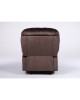 Πολυθρόνα Ανακλινόμενη ArteLibre NASHIRA Καφέ Βελούδο 88x90x99cm
