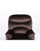 Πολυθρόνα Ανακλινόμενη ArteLibre NASHIRA Καφέ Βελούδο 88x90x99cm