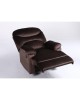 Πολυθρόνα Ανακλινόμενη ArteLibre NASHIRA Καφέ Βελούδο 88x90x99cm