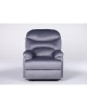 Πολυθρόνα Ανακλινόμενη ArteLibre NASHIRA Γκρι Βελούδο 88x90x99cm