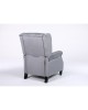Πολυθρόνα Ανακλινόμενη ArteLibre MARKEB Γκρι Βελούδο 72x84x97cm