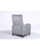 Πολυθρόνα Ανακλινόμενη ArteLibre ATRIA Γκρι Βελούδο 67.5x90x104cm