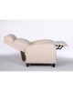 Πολυθρόνα Ανακλινόμενη ArteLibre ATRIA Εκρού Βελούδο 67.5x90x104cm